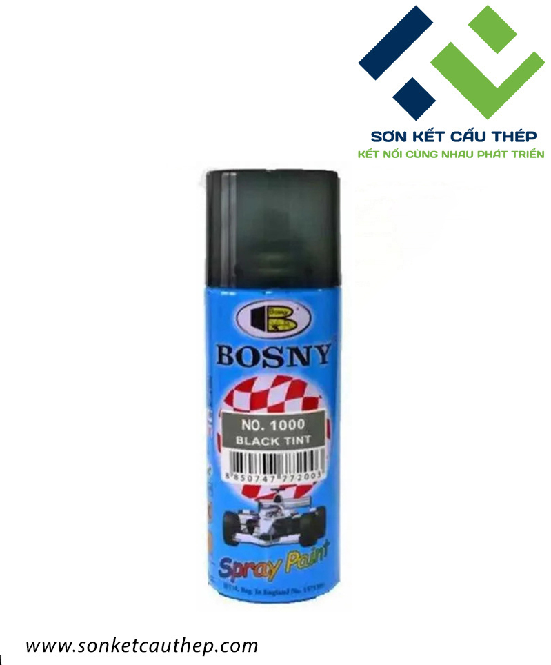 Sơn xịt hiệu ứng đèn xe Bosny