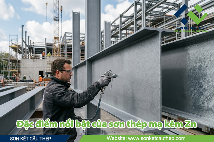 Đặc điểm nổi bật của sơn thép mạ kẽm Zn