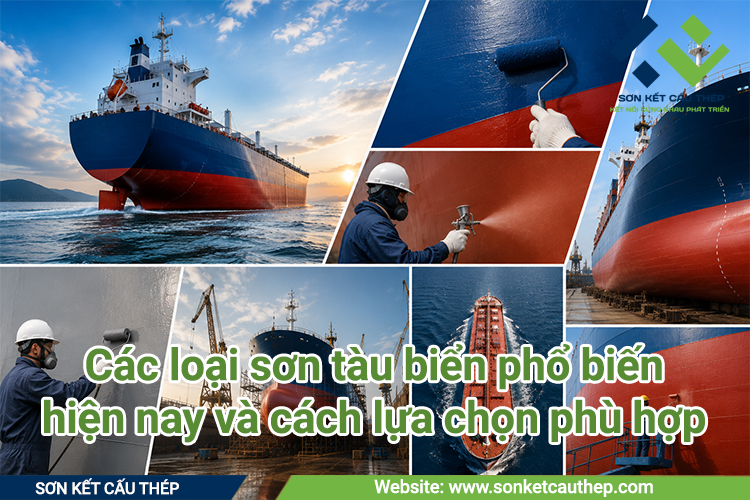 Các loại sơn tàu biển phổ biến hiện nay và cách lựa chọn phù hợp